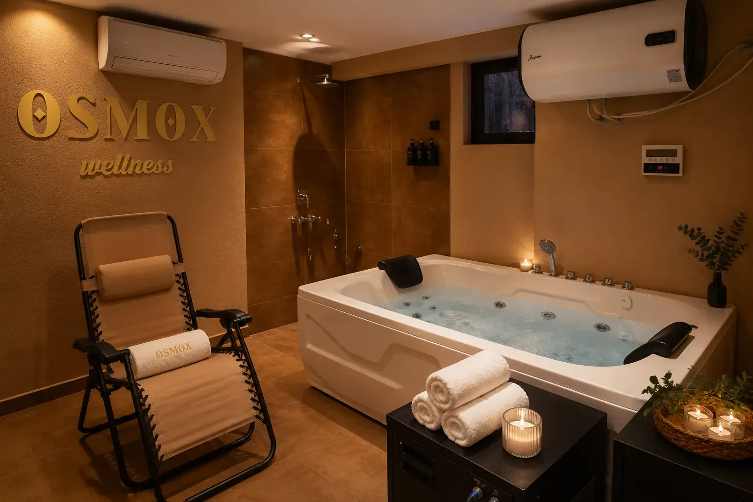 The recovery suite at V2 Fitness Zone Kompally
