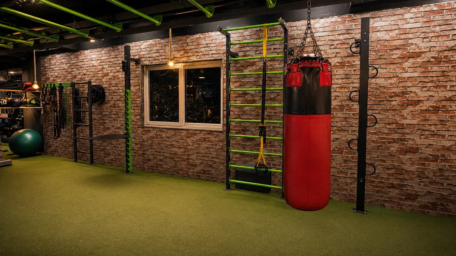 The CrossFit and functional-training zone at V2 Fitness Zone Sainikpuri