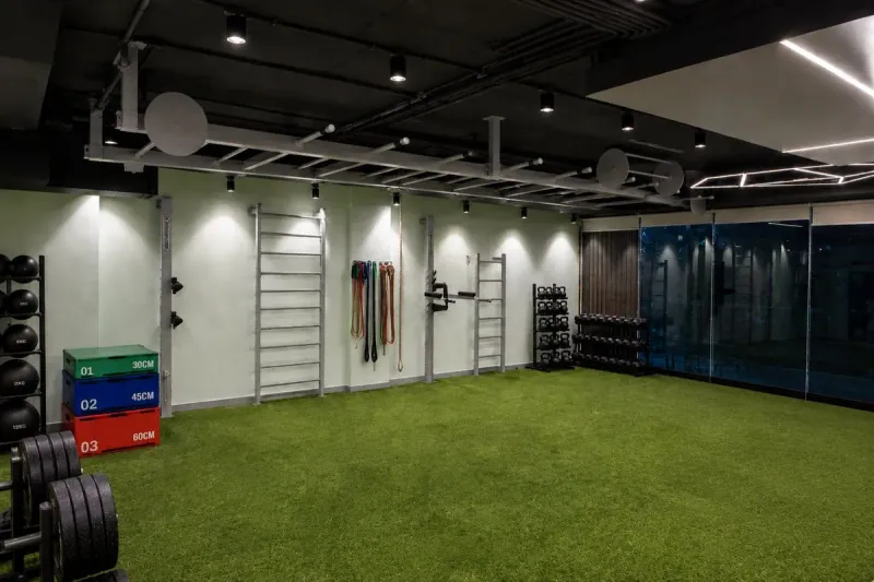 Inside V2 Fitness Zone Kompally