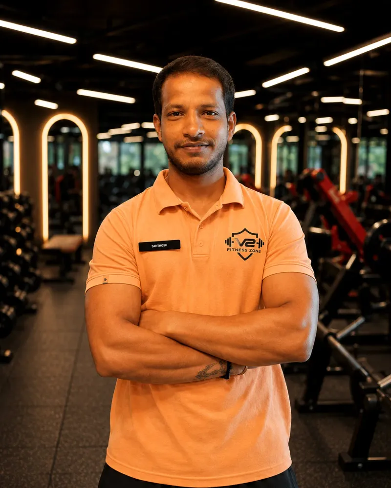 Santosh, Personal Trainer at V2 Fitness Zone