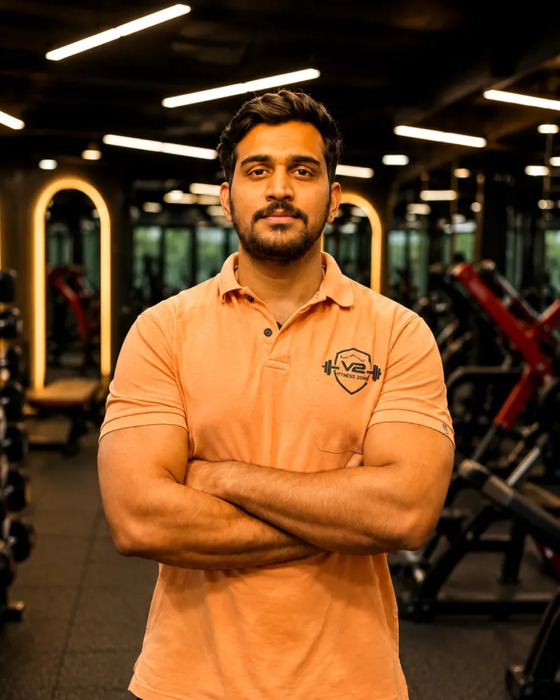 Hussain, Personal Trainer at V2 Fitness Zone