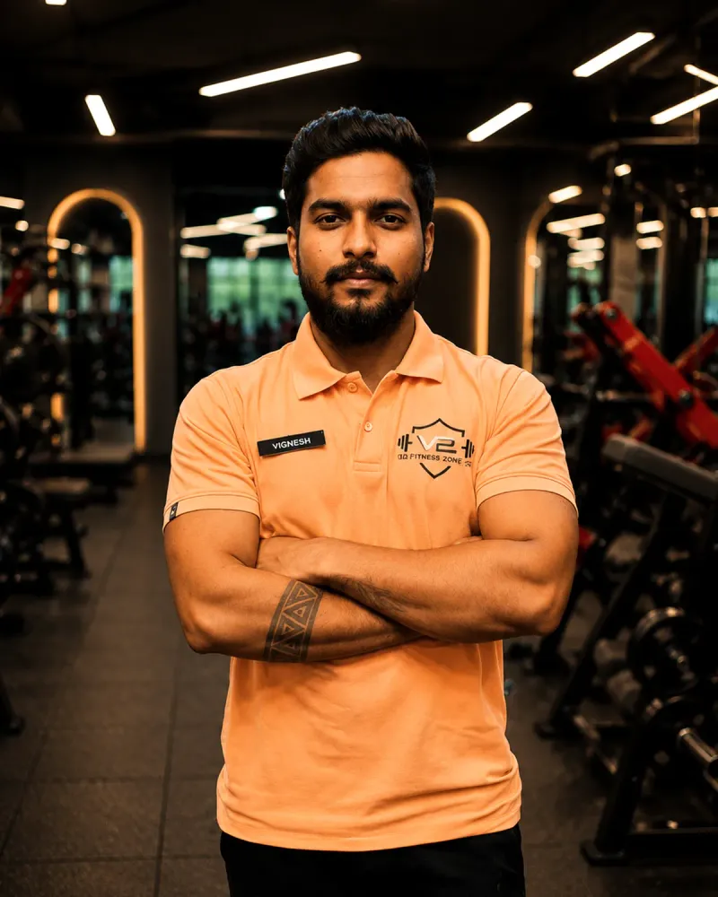 Srinivas, Personal Trainer at V2 Fitness Zone