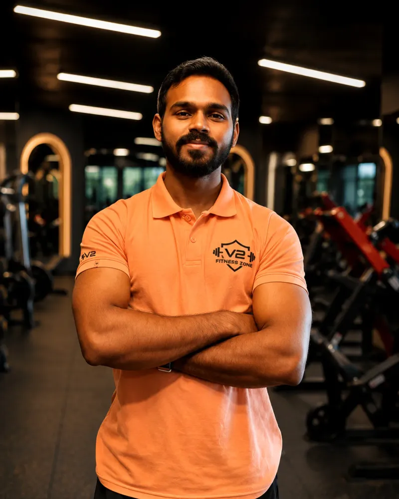 Vijay, Personal Trainer at V2 Fitness Zone