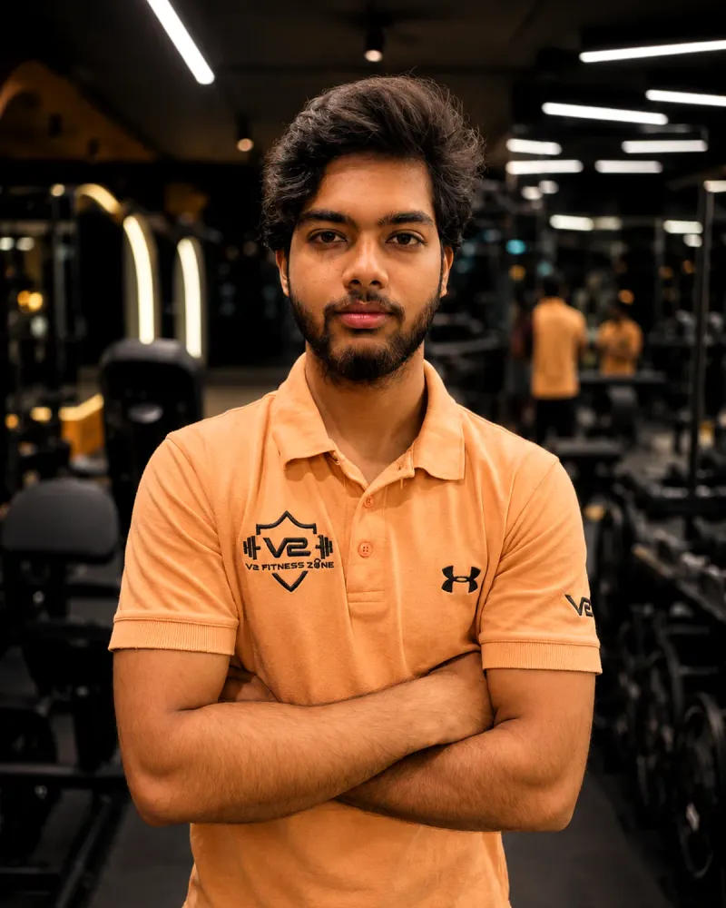 Akash, General Trainer at V2 Fitness Zone