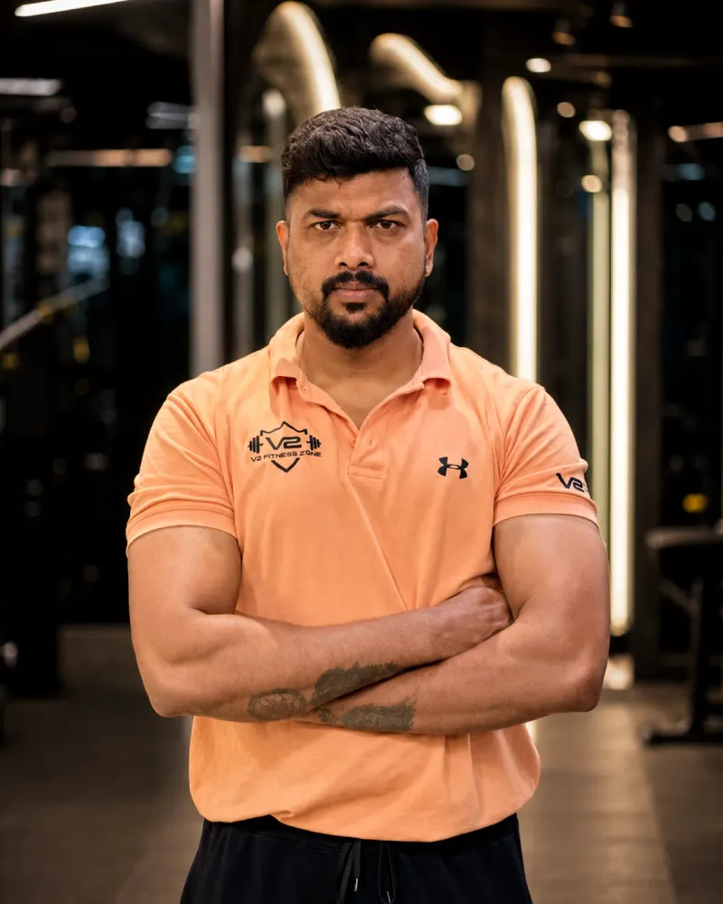 KS Raja, Personal Trainer at V2 Fitness Zone